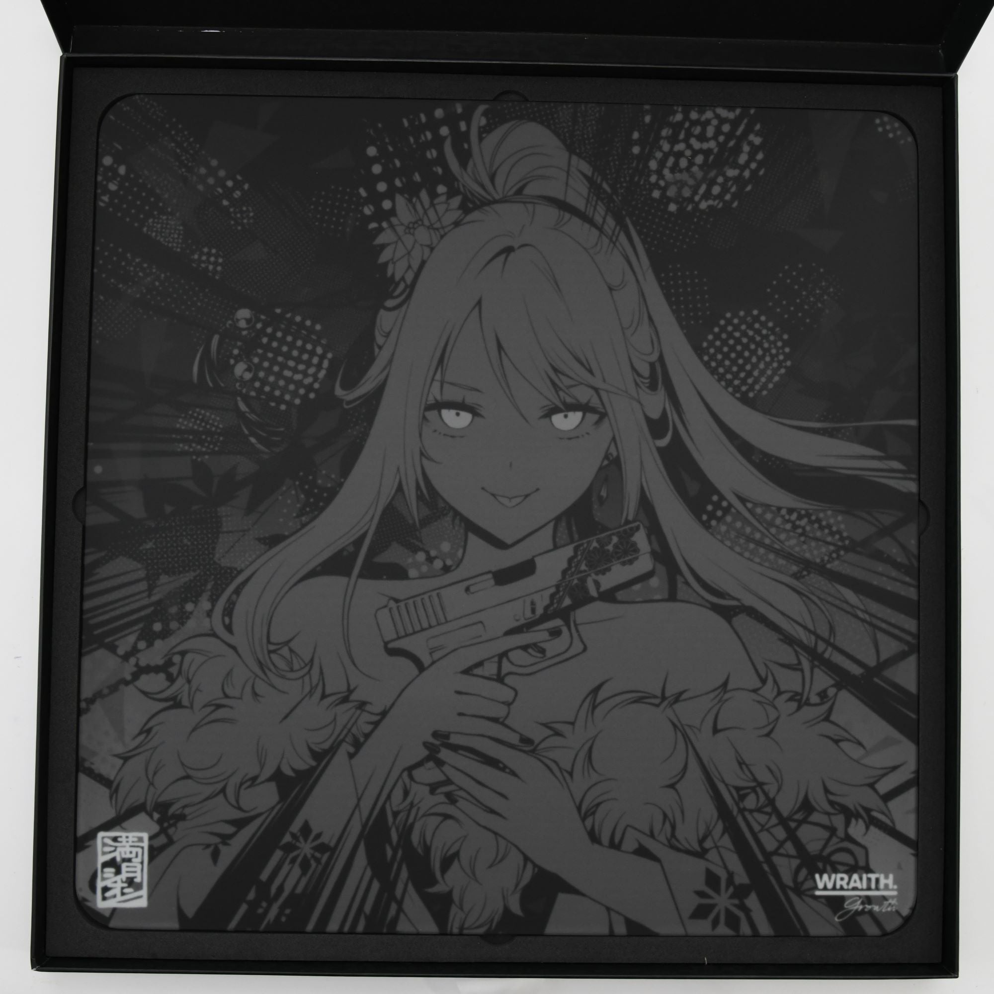 Wraith Cosmic Glass V2 Evil ガラスマウスパッド オンライン