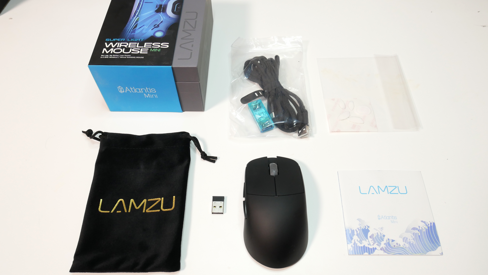 lamzu atlantis mini 4k 箱付属品あり-