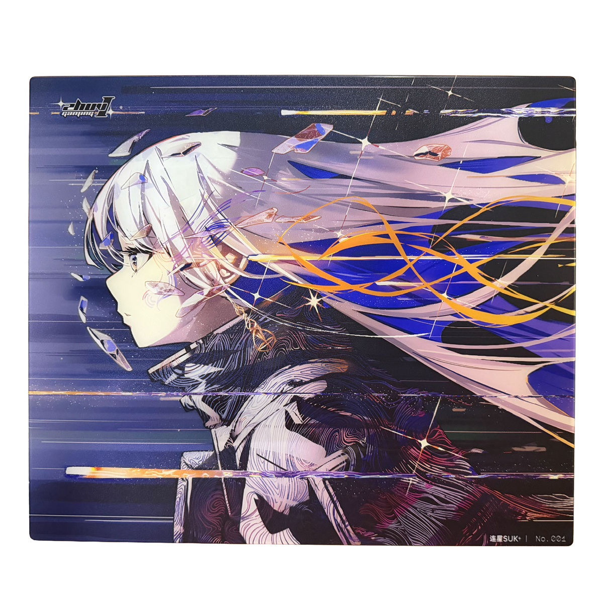 【予約販売】ガラスマウスパッド  Zhuv1 Gaming "連星 suki"